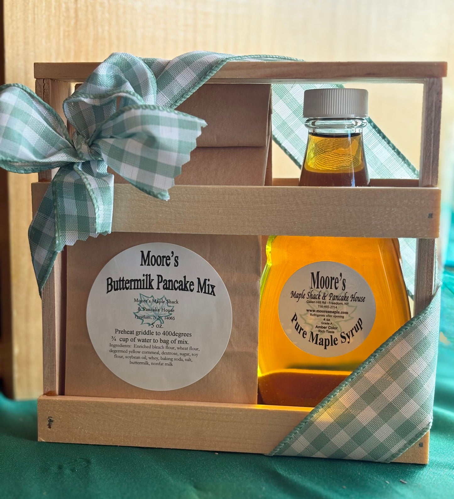 Maple Syrup + Buttermilk Pancake Mix Crate