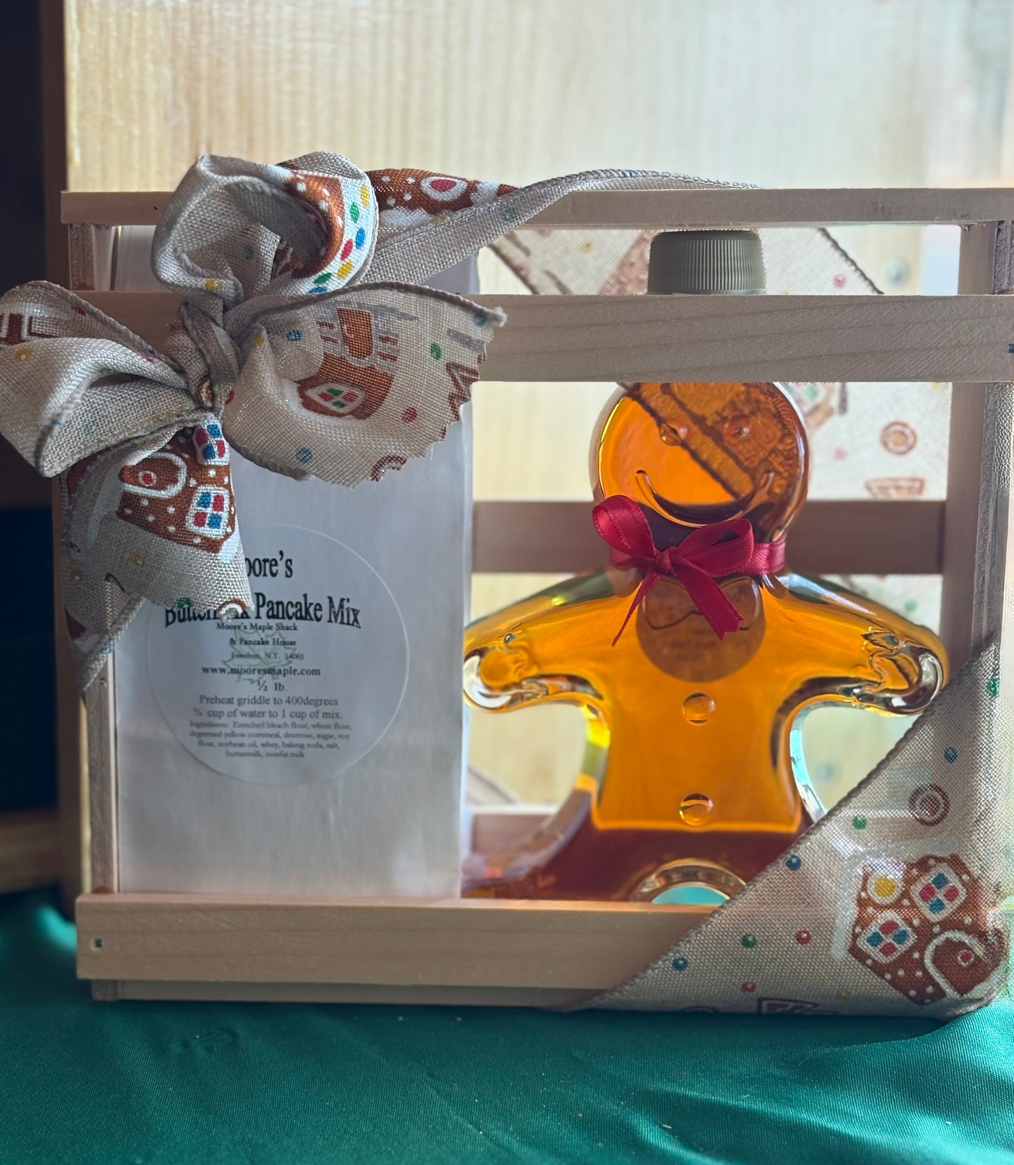 Large Gingerbread Gift Crate