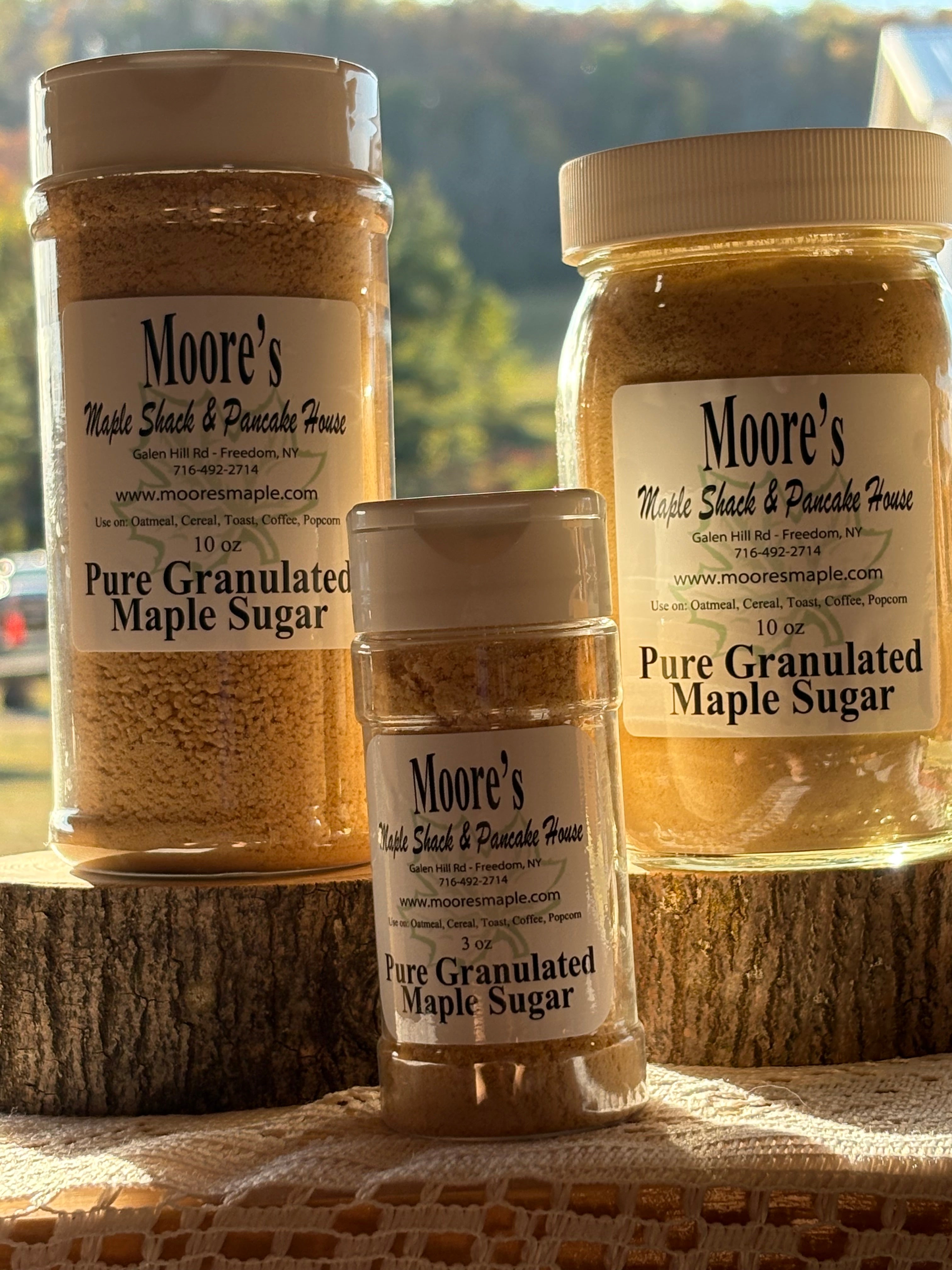 Granulated Maple Sugar – Moore's Maple Shack