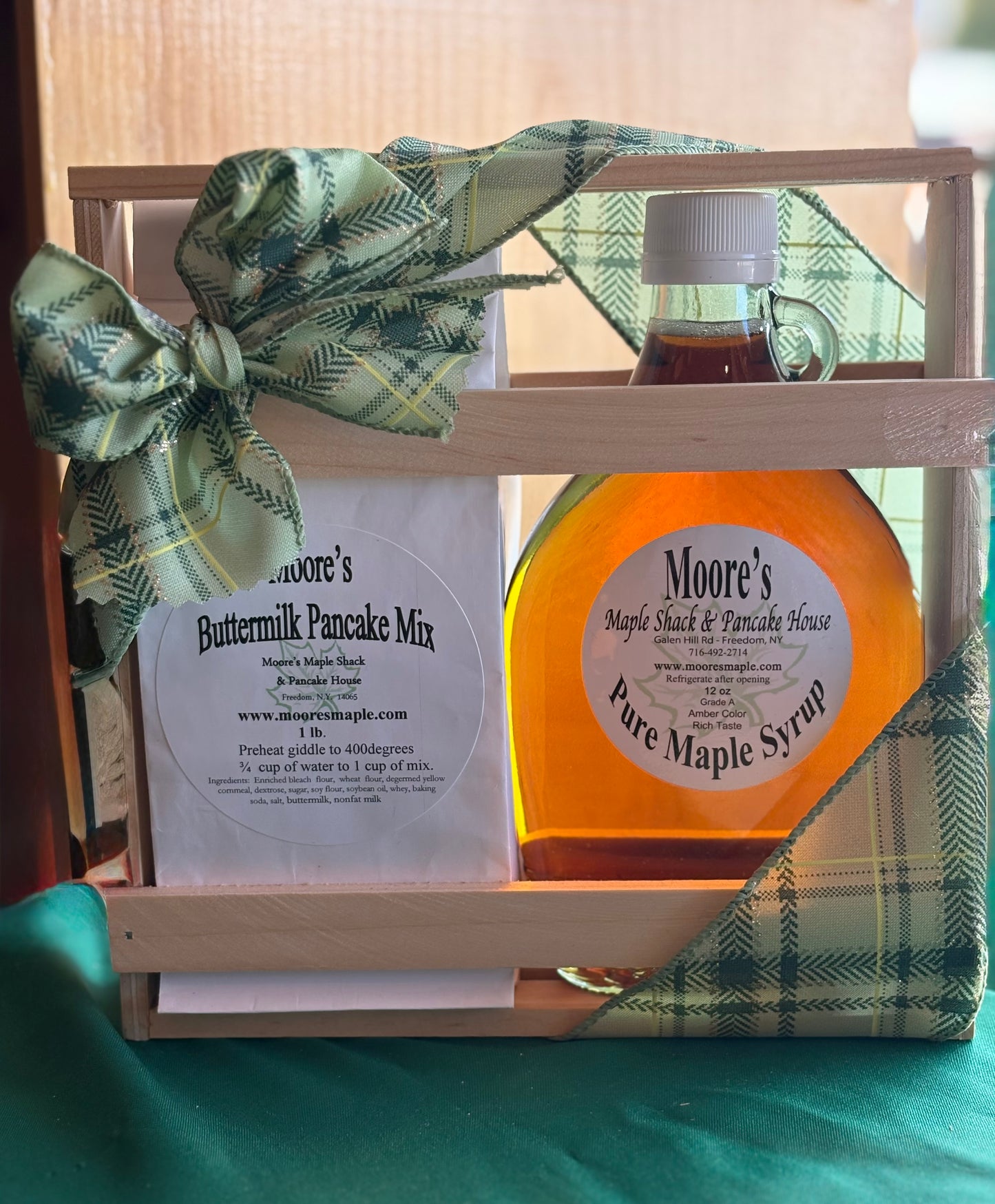 Maple Syrup + Buttermilk Pancake Mix Crate