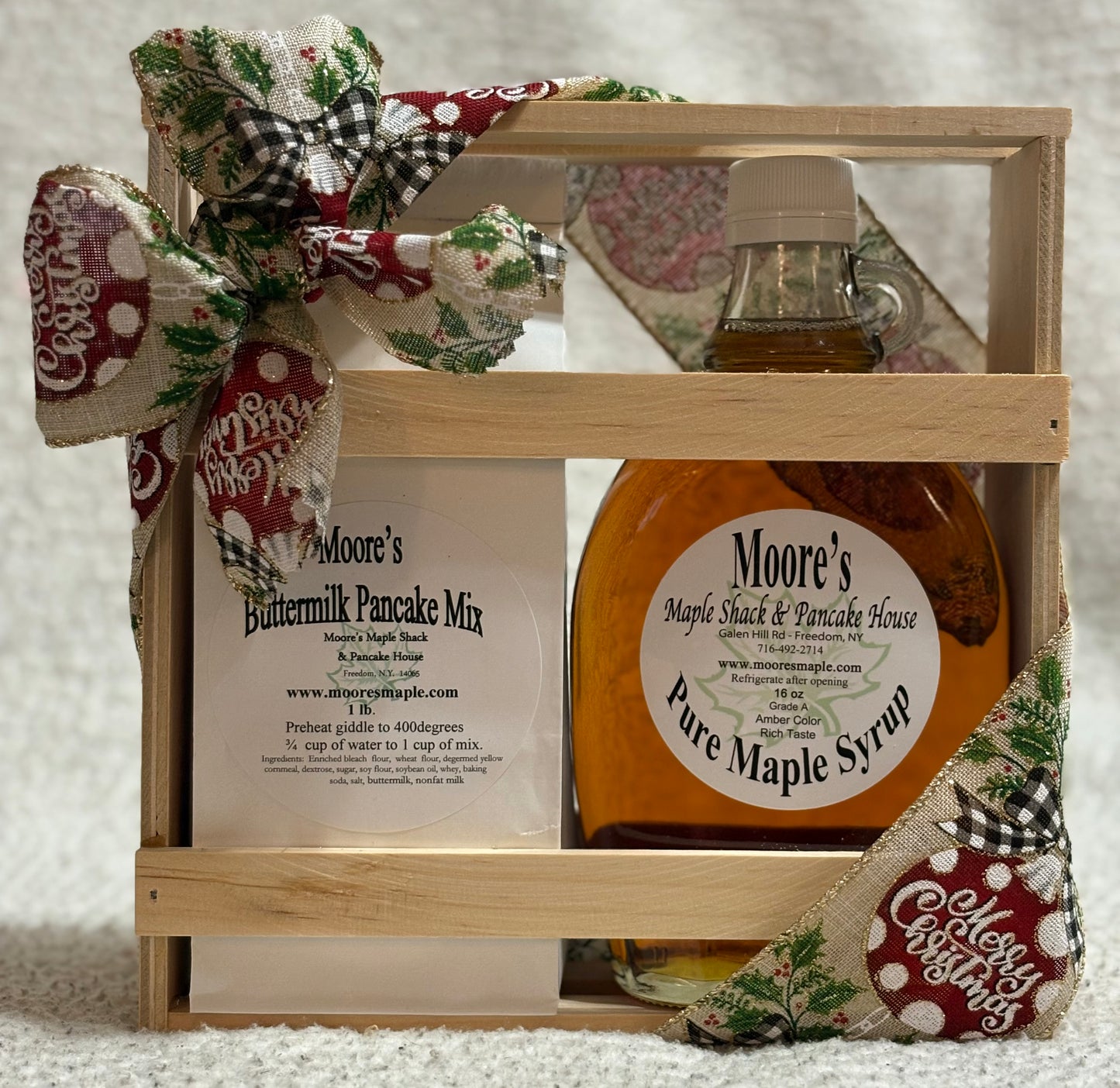 Maple Syrup + Buttermilk Pancake Mix Crate